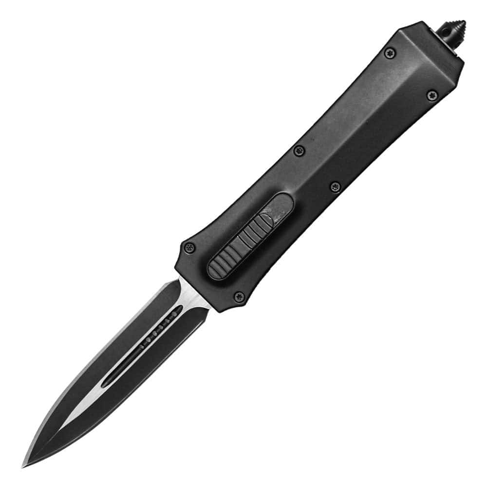OTF(Out The Front) automatic heavy duty knife double edge blade - Image 2